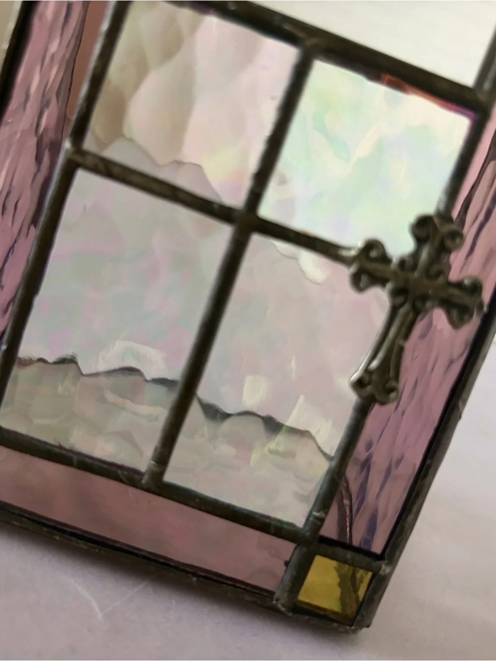 Stained Glass Window Panel Picture Frame